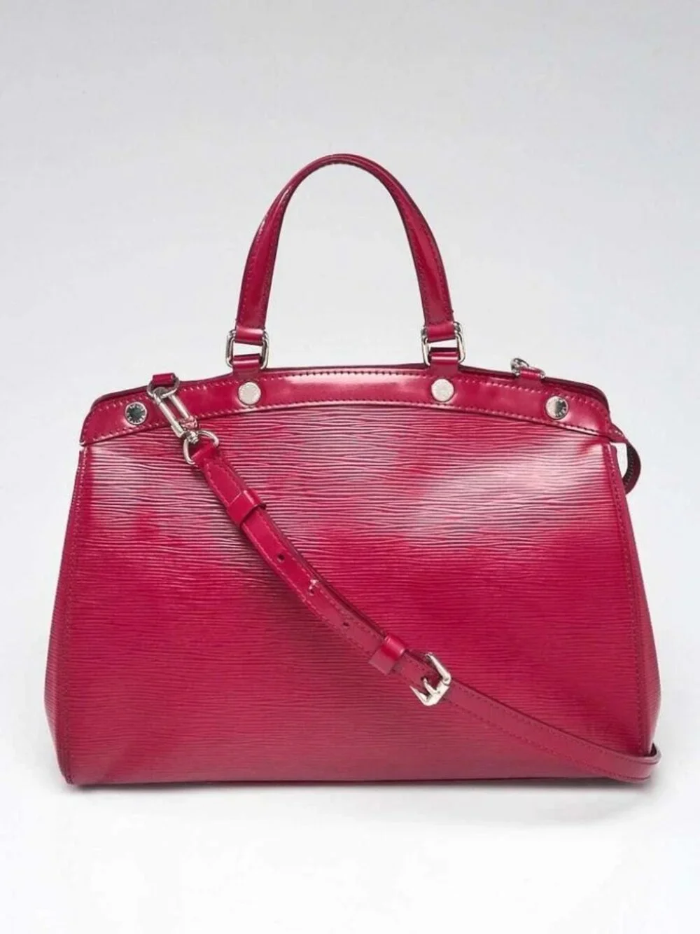 Louis Vuitton Fuchsia Epi Leather Brea MM Bag